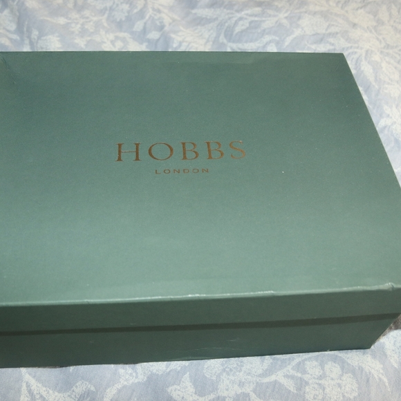 Hobbs Lexi Suede Sandals Blue US 10 - Picture 9 of 10